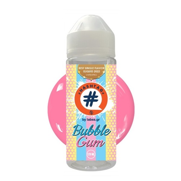 Hashtag Flavor Shot Bubblegum 24/120ml - Χονδρική